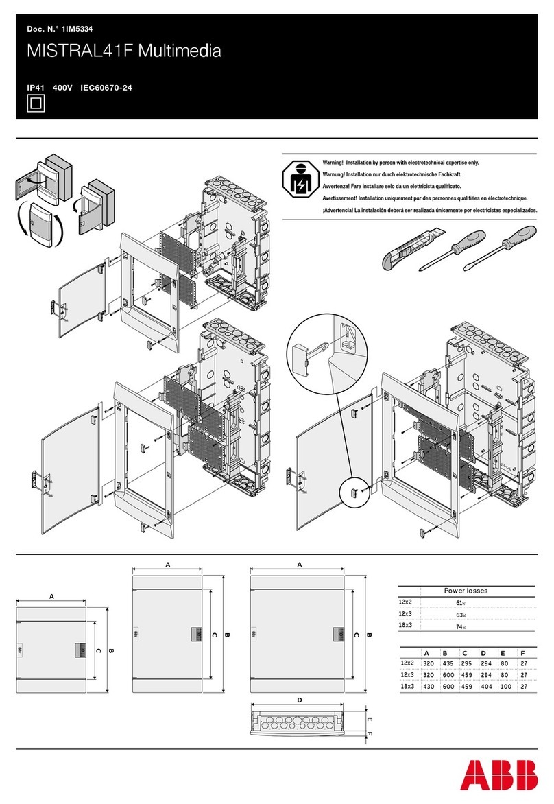ABB MISTRAL41F Multimedia manual