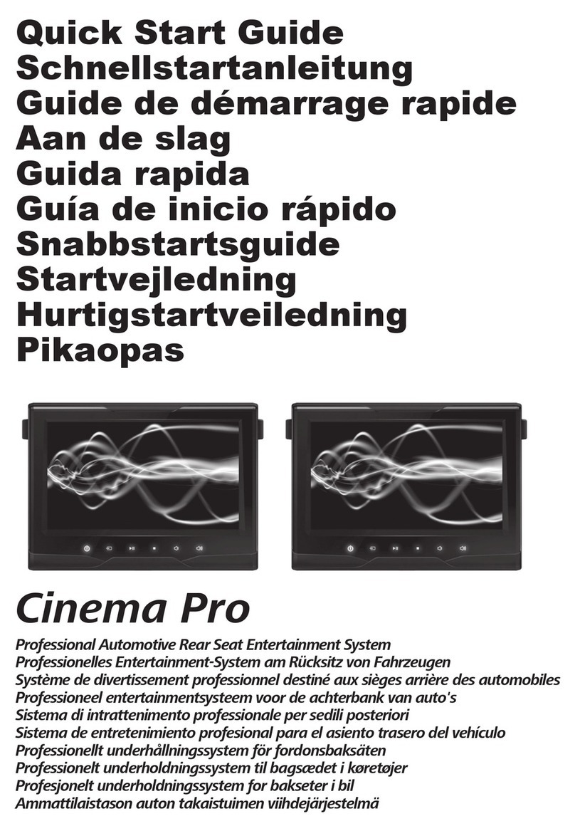 NextBase Duo Cinema Pro quick start guide