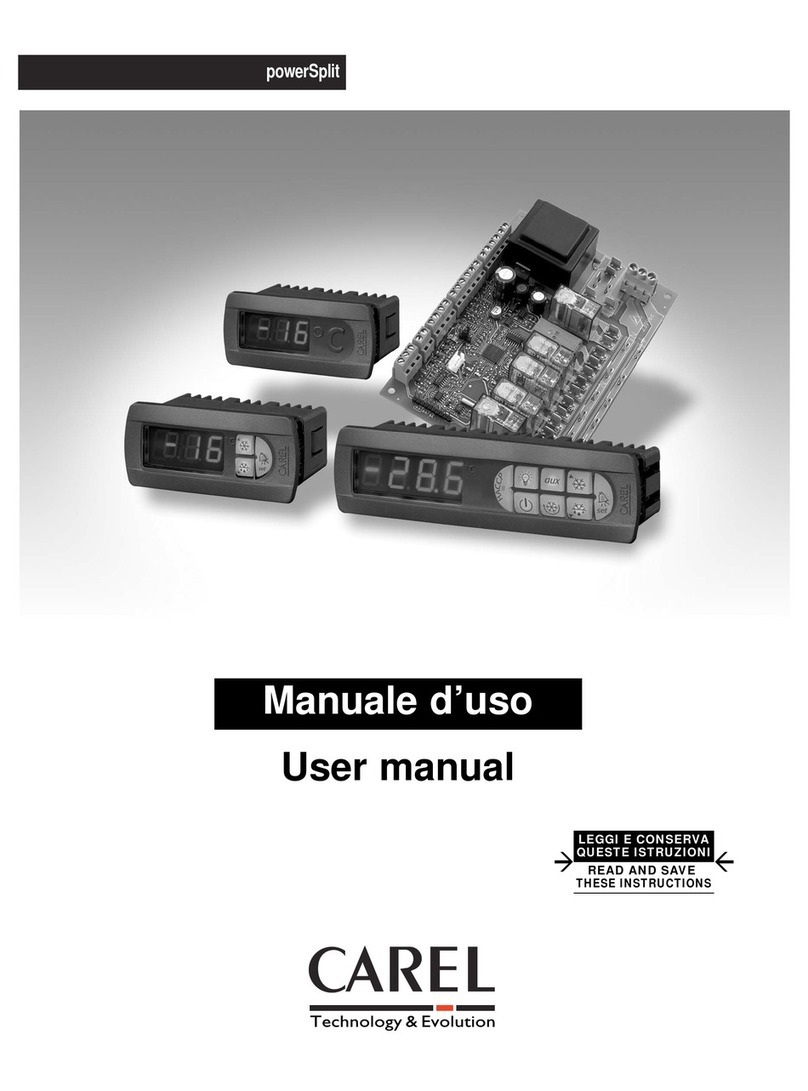 Carel powerSplit user manual Carel powerSplit user manual