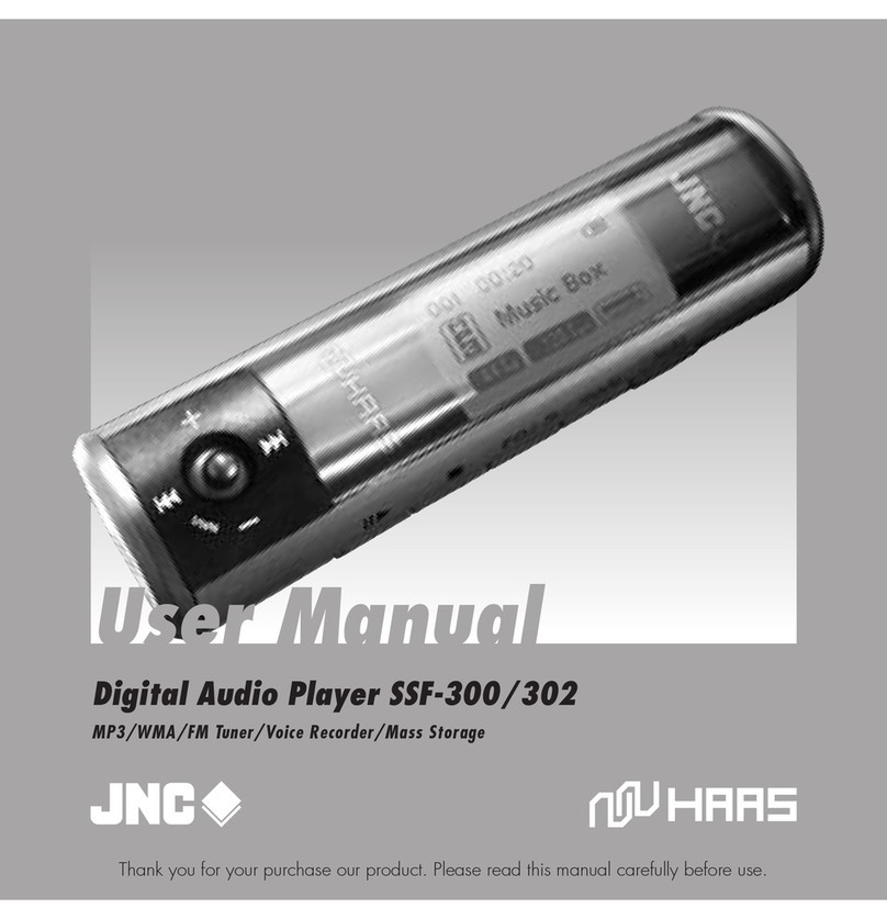 JNC SSF-300 user manual