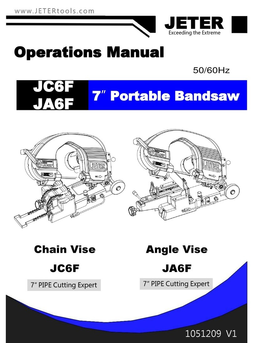 JETER JC6F Operation manual