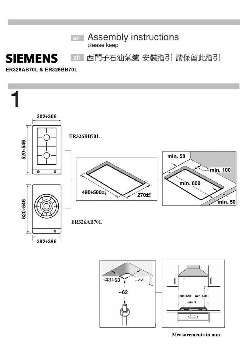 Siemens ER326BB70L User manual
