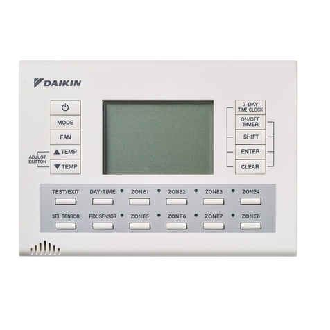 Daikin BRC230Z8A Operation manual