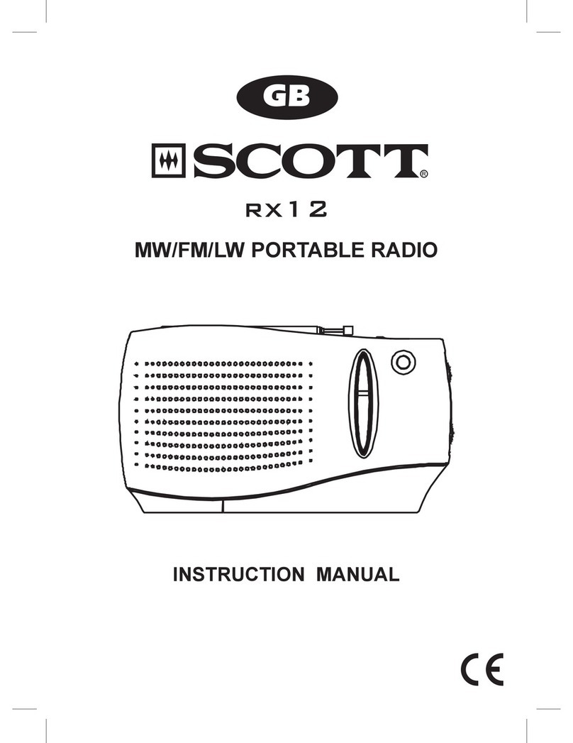 Scott RX12 instruction manual