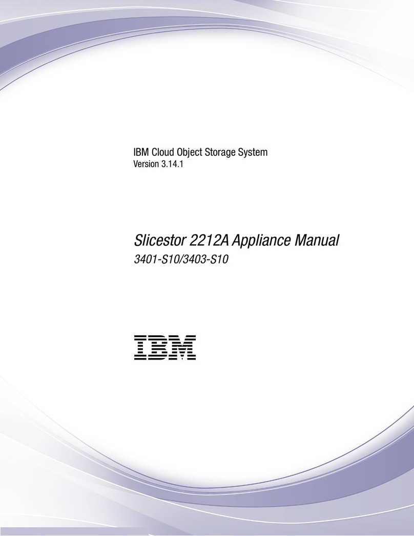 IBM Slicestor 2212A User manual