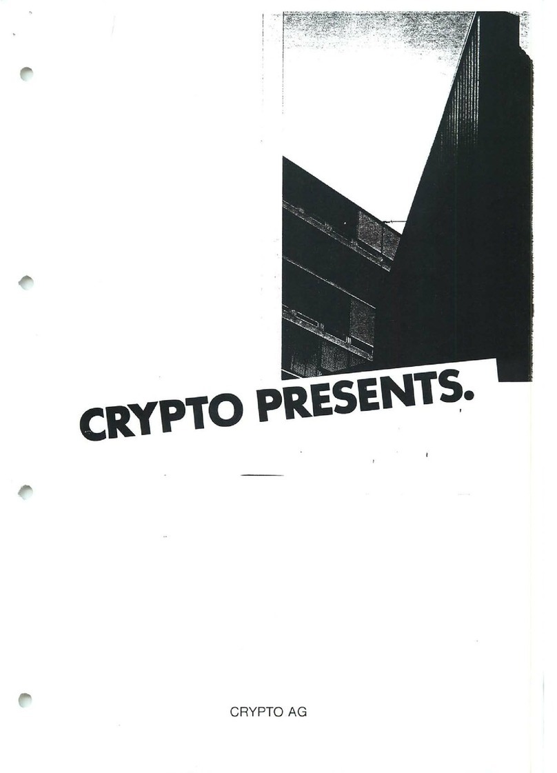 Crypto SE-580 Operating instructions