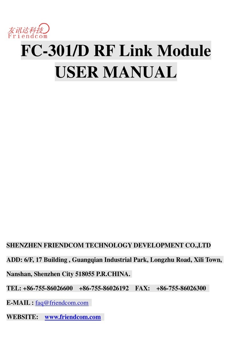 FRIENDCOM FC-301/D user manual