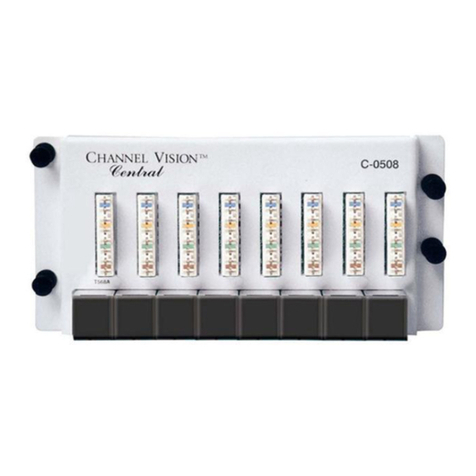 Channel Vision Central C-0508 User manual