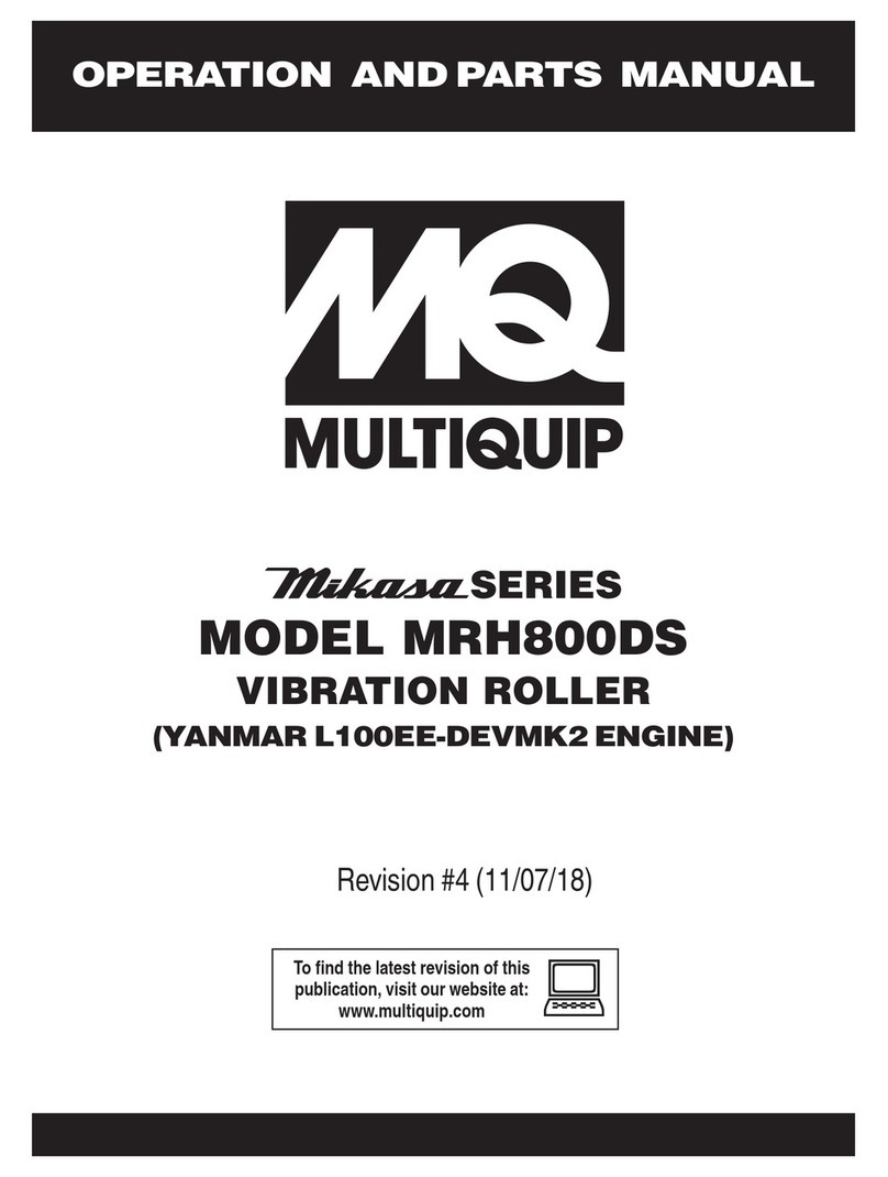 MQ Multiquip Mikasa MRH800DS Guide