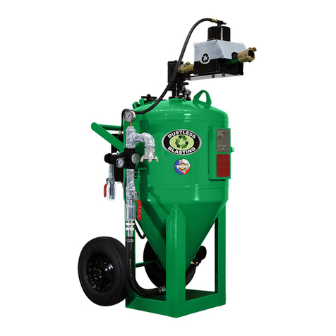 DUSTLESS BLASTING MOBILE Series user manual