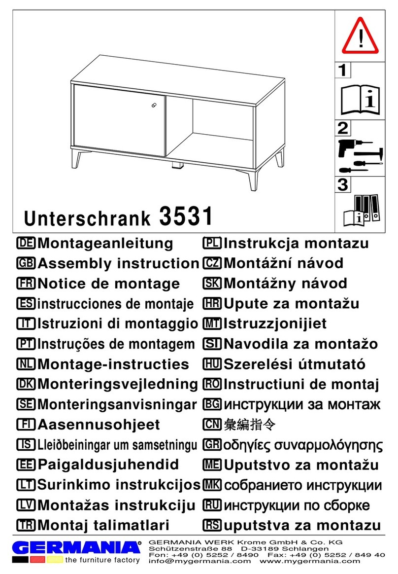 Germania 3531 Assembly instructions