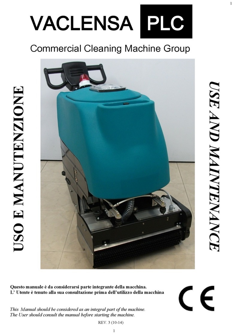 Vaclensa PLC X51 Use and maintenance