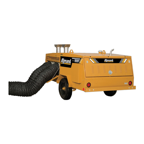 Allmand Maxi-Heat Series Operator and parts manual