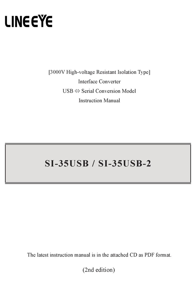 LineEye SI-35USB instruction manual