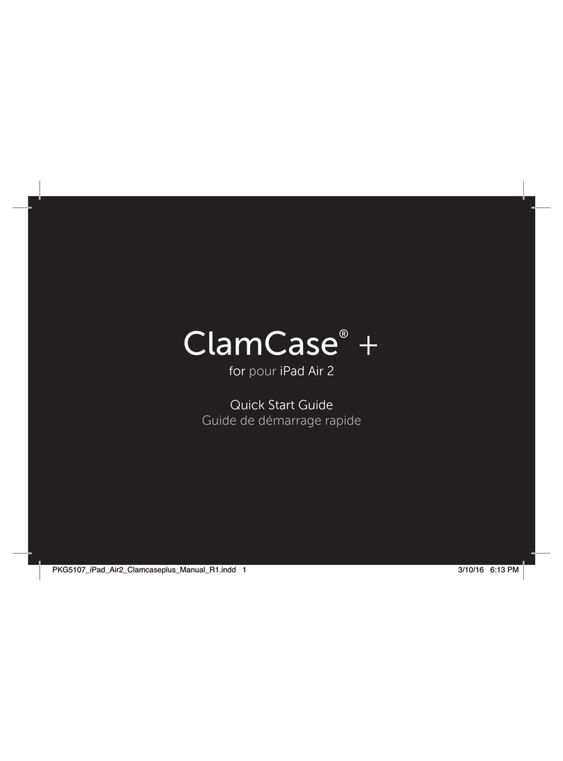 Incipio ClamCase + User manual
