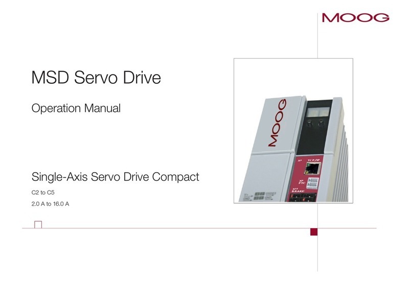Moog MSD C2 User manual