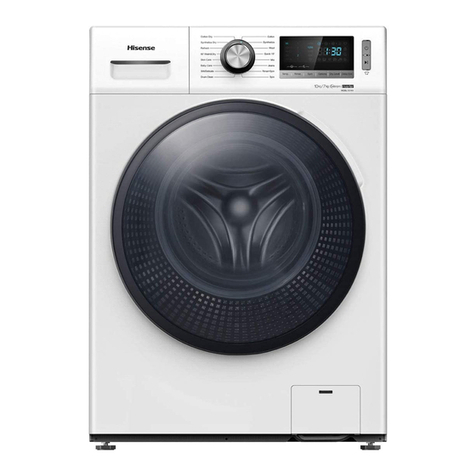 Hisense WDBL1014V Owner's manual