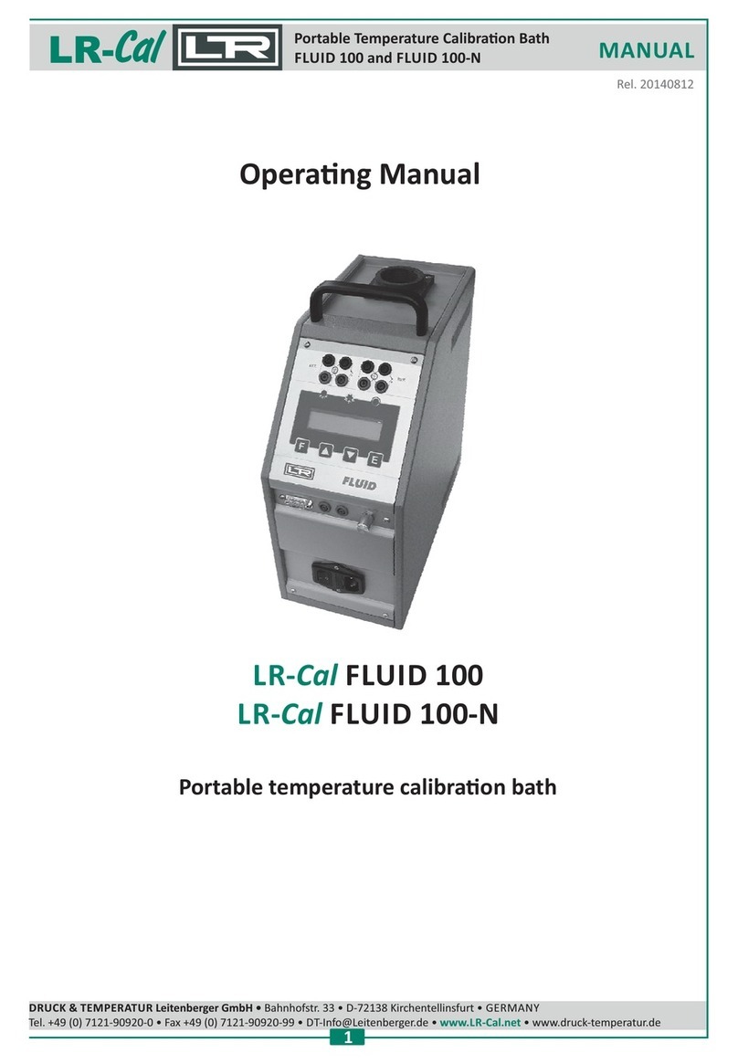 LR-Cal FLUID 100-N User manual