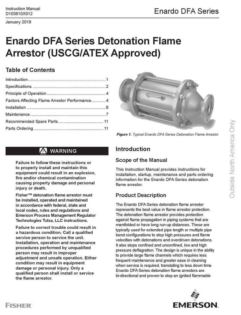 Emerson Enardo DFA Series User manual