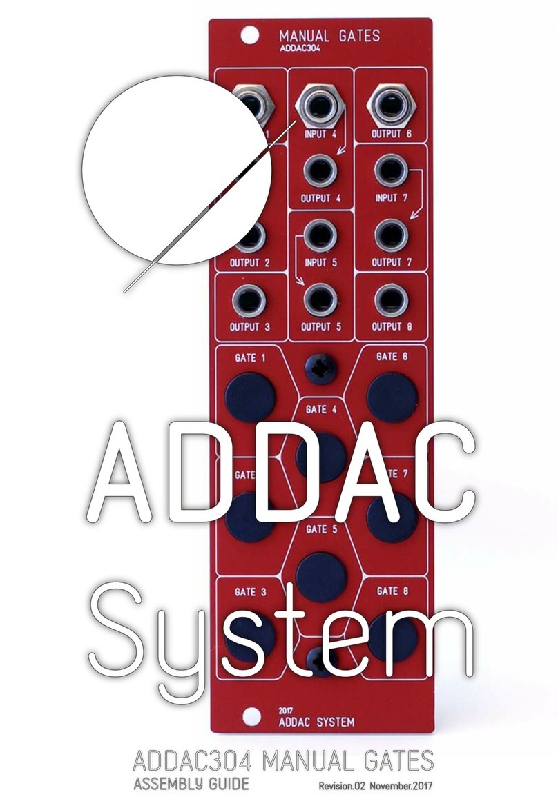 ADDAC System ADDAC304 Assembly guide