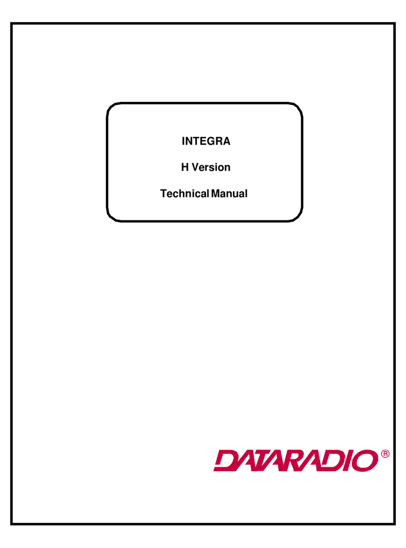 Dataradio INTEGRA-H Technical manual