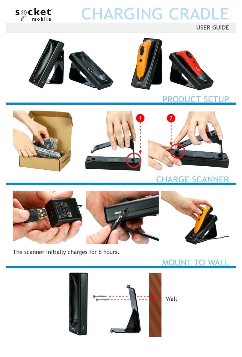 Socket Charging Cradle User manual