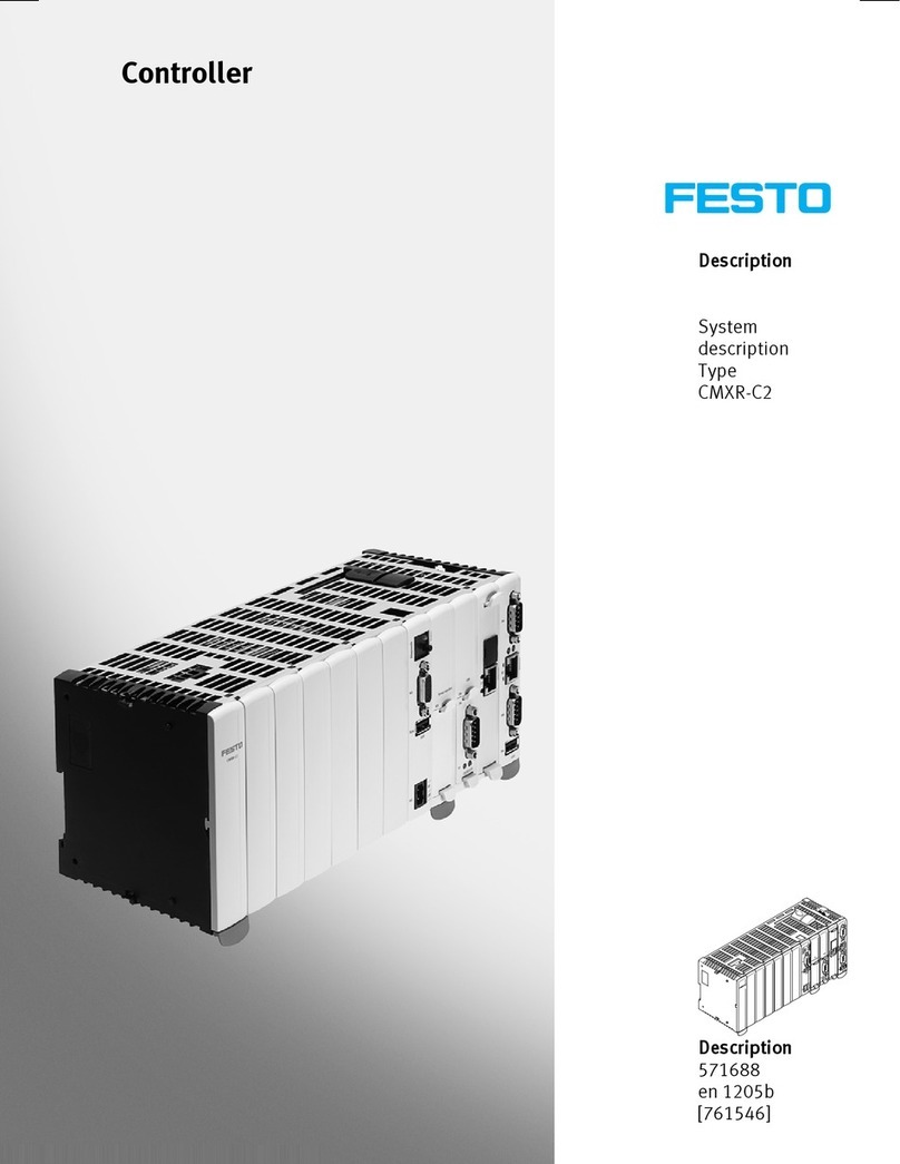 Festo CMXR-C2 Operating and installation instructions