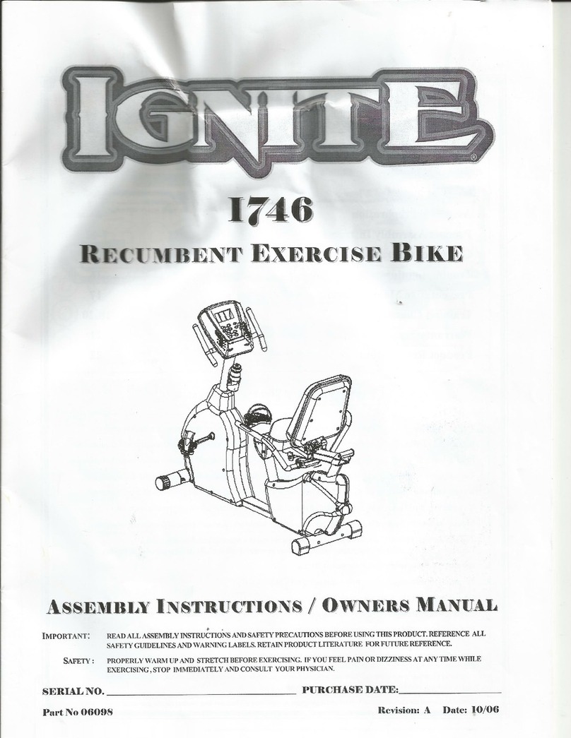 Ignite 1746 Assembly instructions & owner's manual
