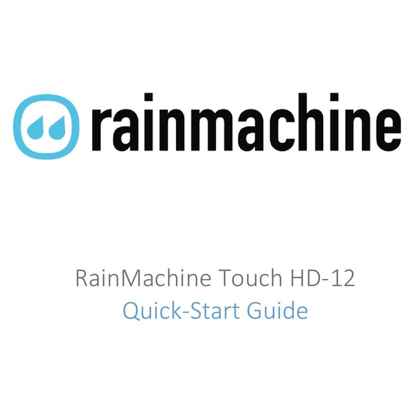 Rainmachine Touch HD-12 quick start guide