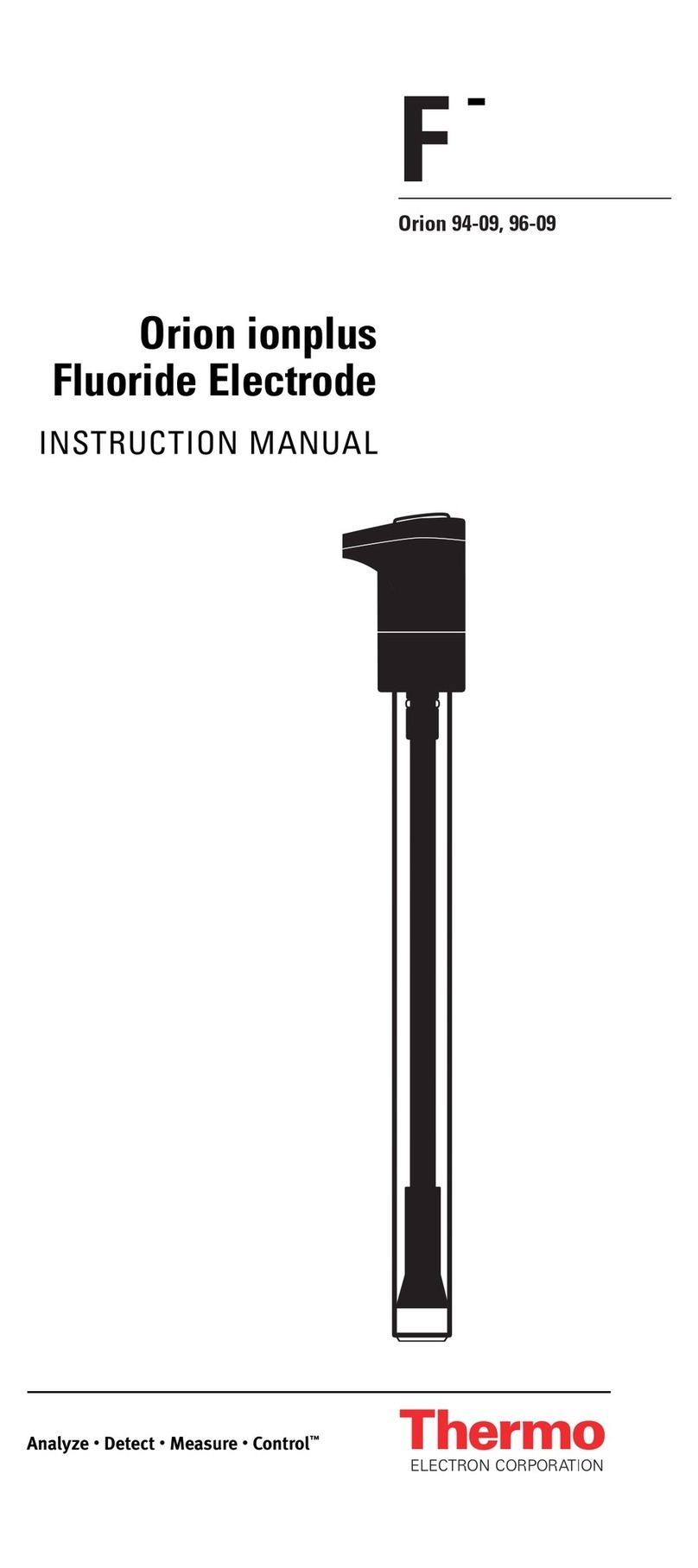 Thermo Electron 96-09 instruction manual Thermo Electron 96-09 instruction manual