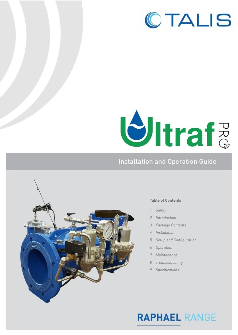 Talis Ultraf Pro Installation and operation guide