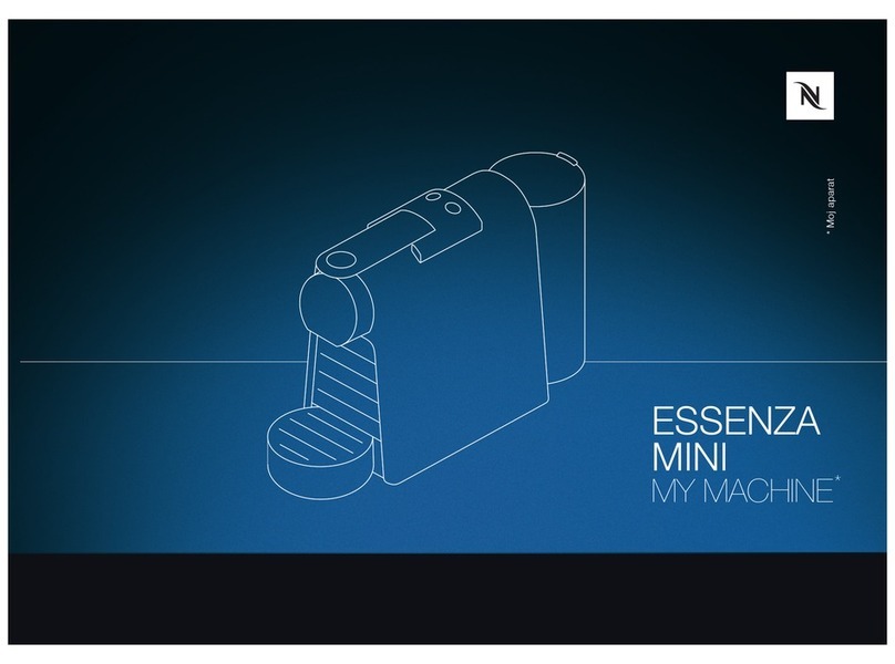 Nespresso ESSENZA MINI instruction manual