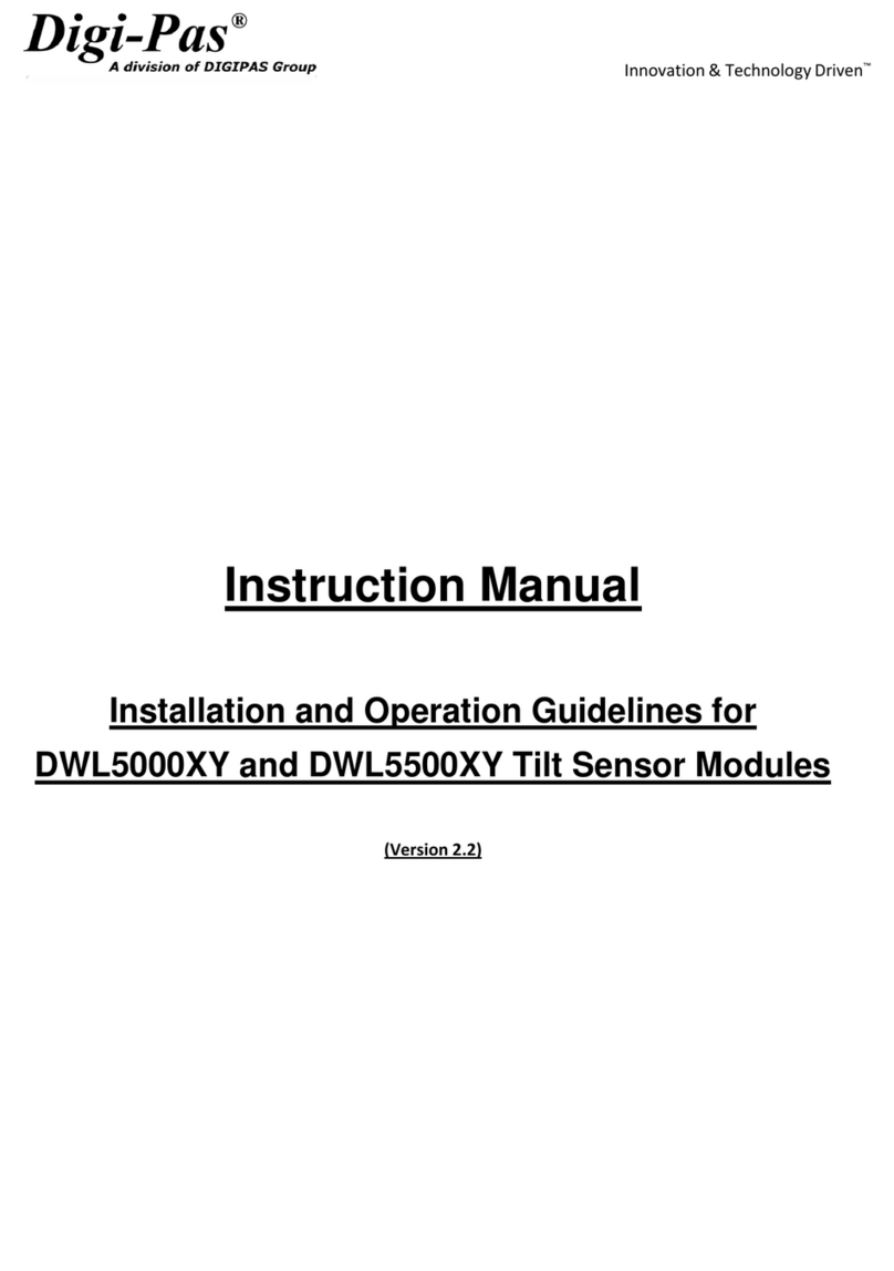 Digi-Pas DWL5000XY Installation and Operation Guidelines