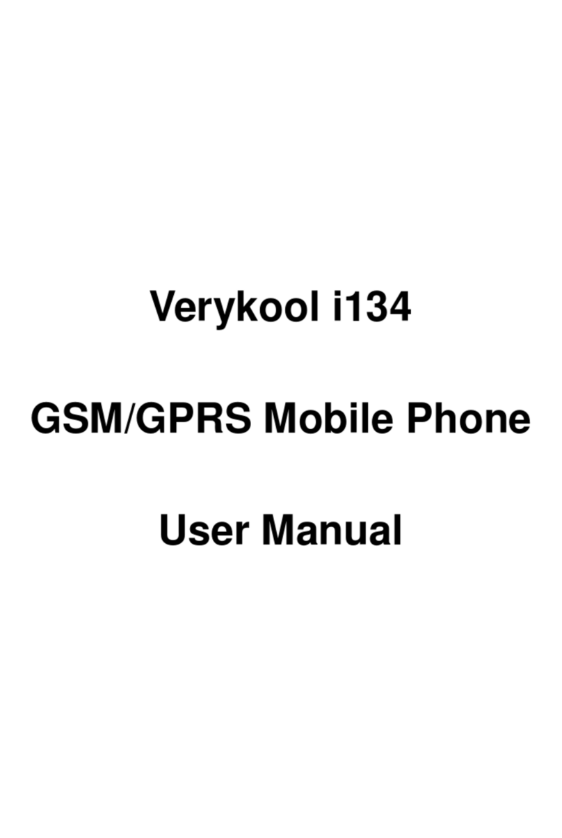Verykool i134 User manual Verykool i134 User manual