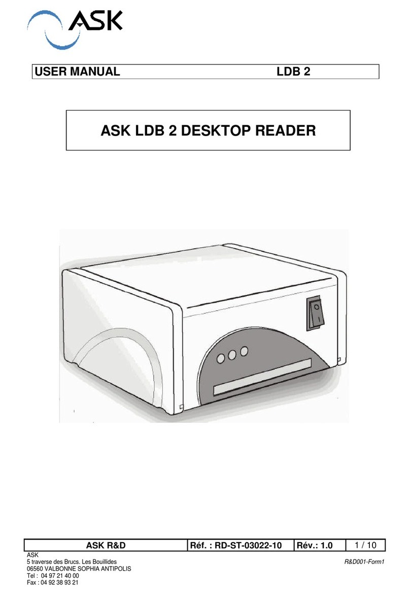 Ask LDB 2 User manual