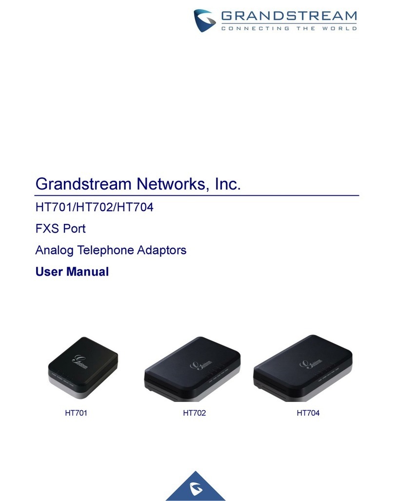 Grandstream Networks HT701 User manual