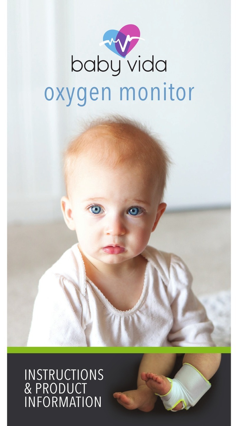 Baby Vida Oxygen Monitor Instructions and product information