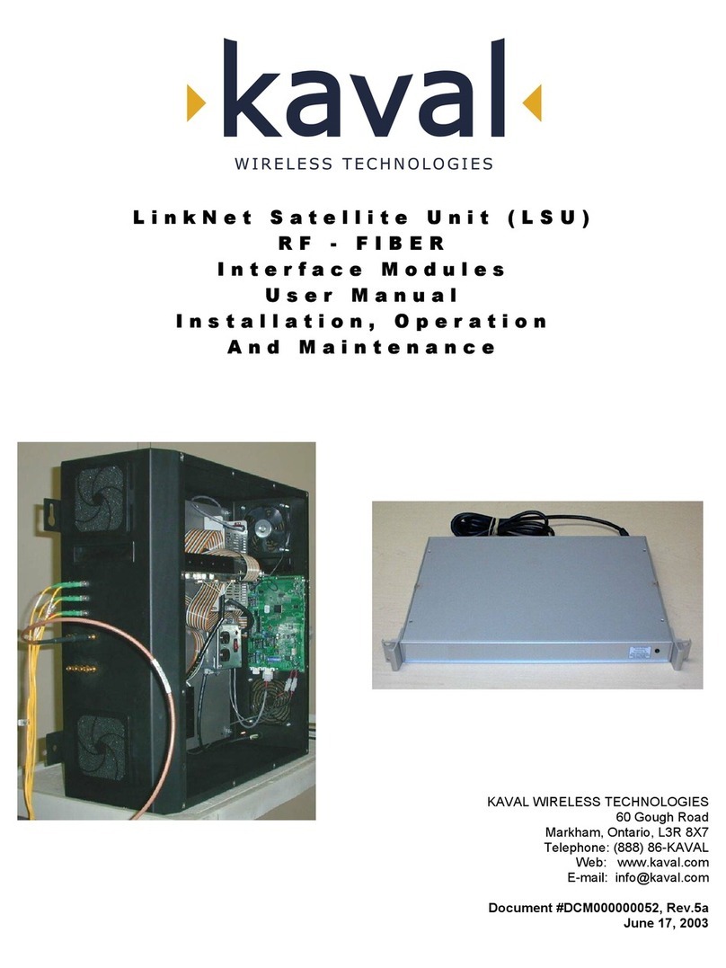 Kaval LNKFIB-H01 User manual