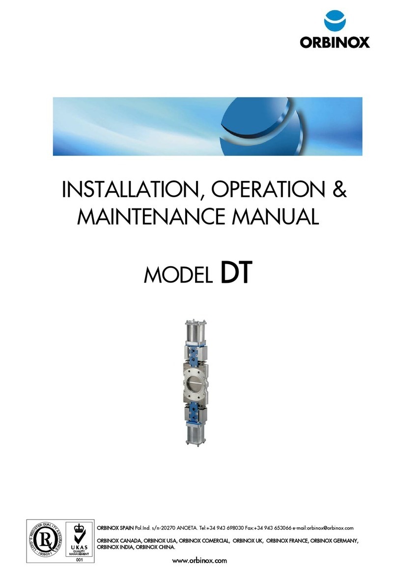 Orbinox DT Instruction manual