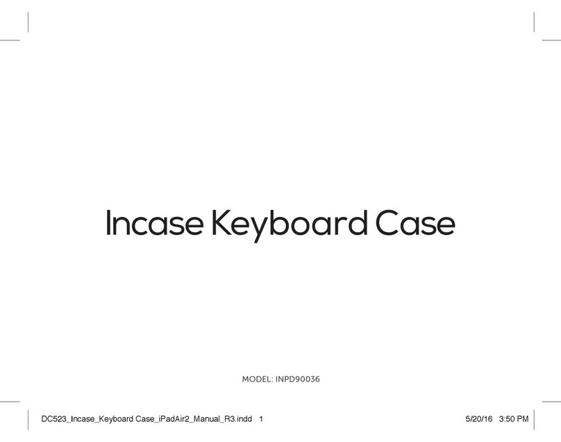 InCase Keyboard Case INPD90036 quick start guide