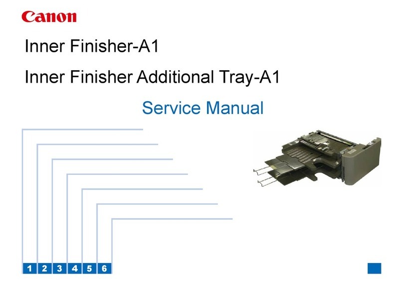 Canon Inner Finisher-A1 User manual