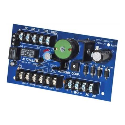Altronix AL175ULB User manual