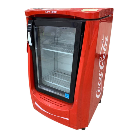 FRIGOGLASS Impulse Chest Cooler user manual