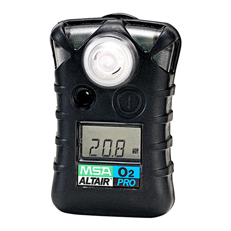 MSA Altair Pro operating manual