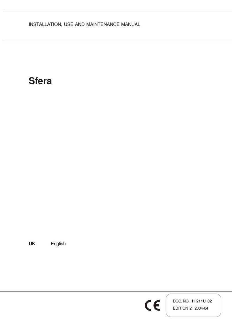 Necta Vending Solutions SpA Sfera Installation, use and maintenance manual