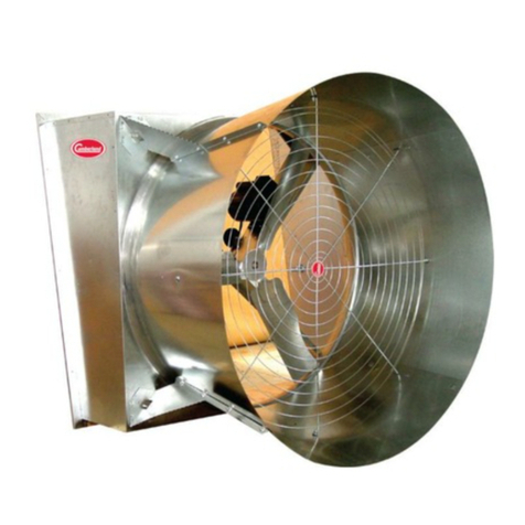 Cumberland Mega Flow Cone Fan owner's manual