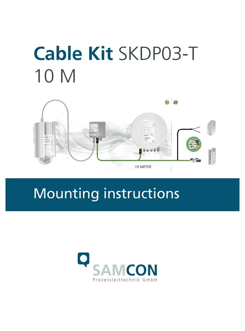 Samcon SKDP03-T Installation instructions manual