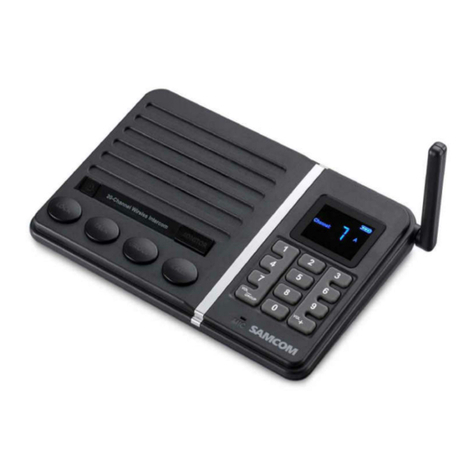 SAMCOM FTAN30A instruction manual