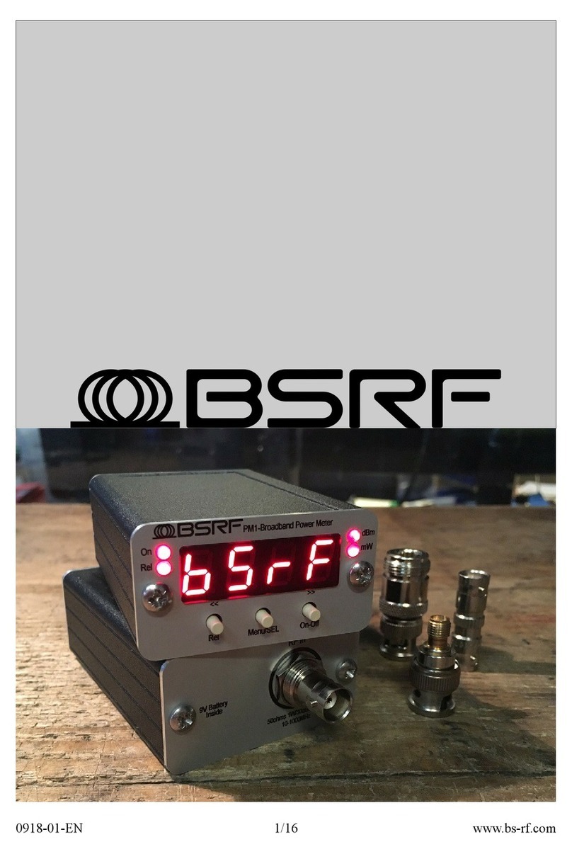 BSRF PM-1 manual
