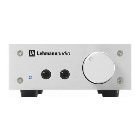Lehmannaudio Linear User manual